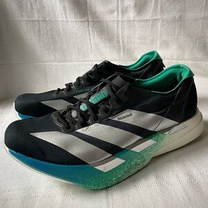 Adidas Adizero Adios Pro 4 Blue White Race Running Shoes Men’s Size 12.5 JR6365